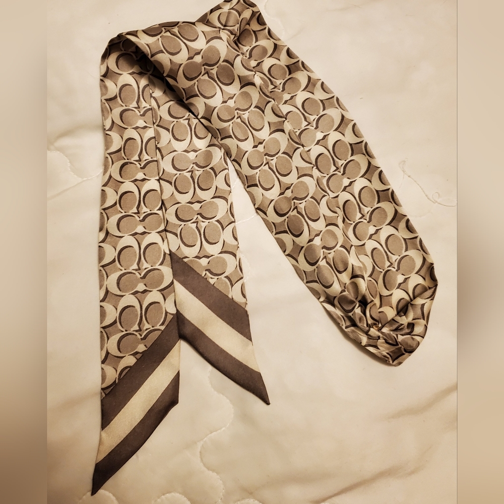 Coach hair/bag ribbon